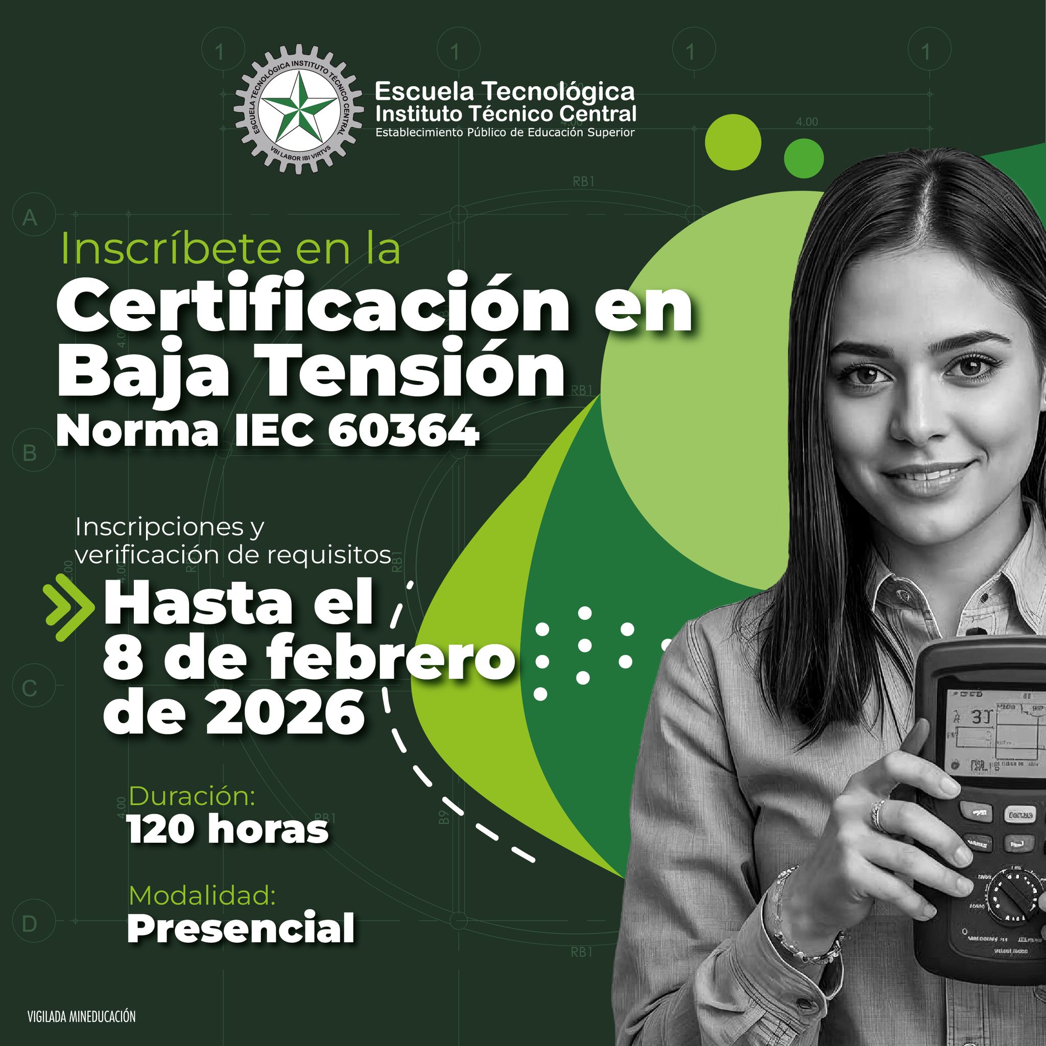 Certificación en Baja Tensión IEC 60364 2026-1