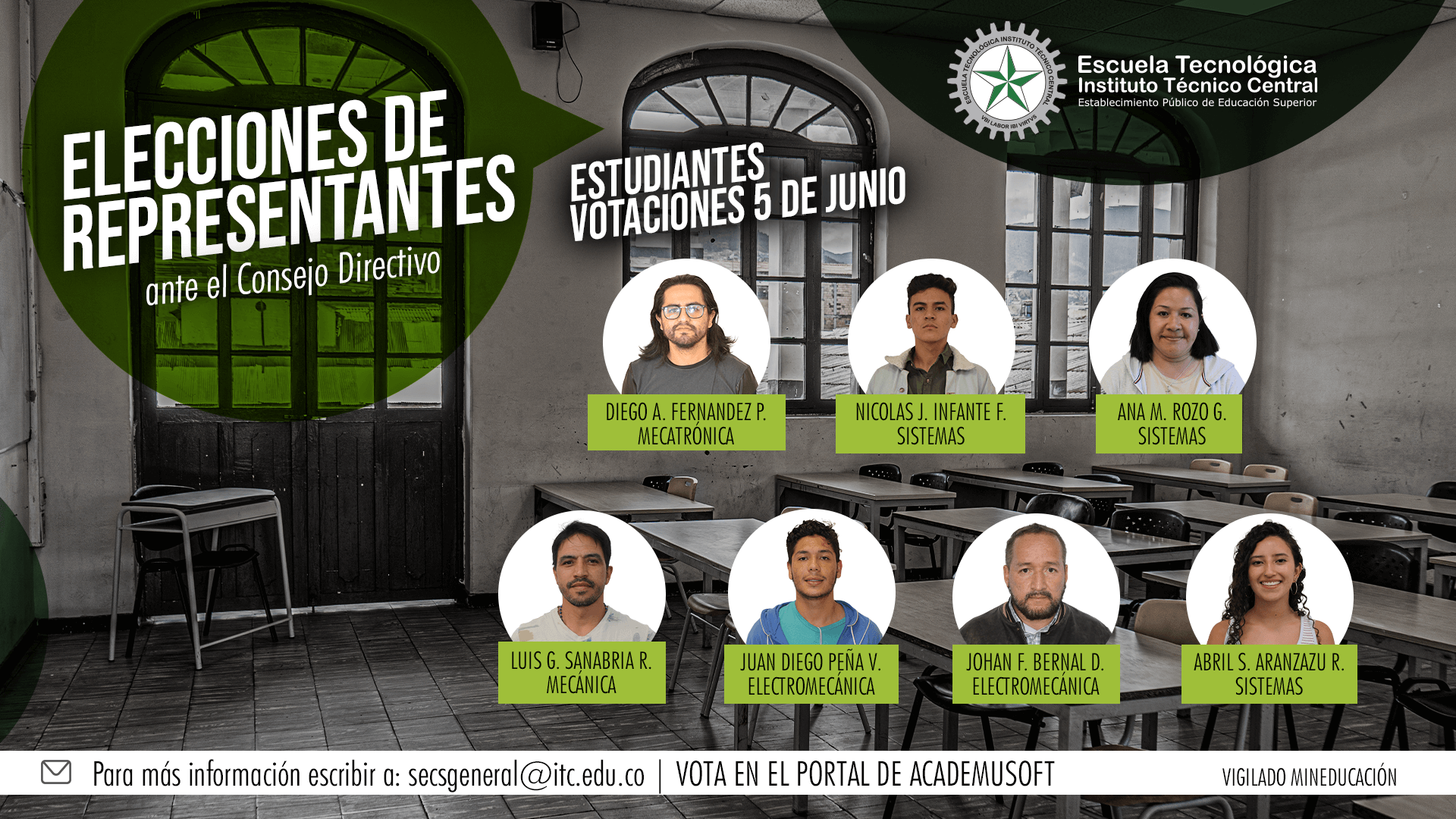 Candidatos de los Estudiantes
