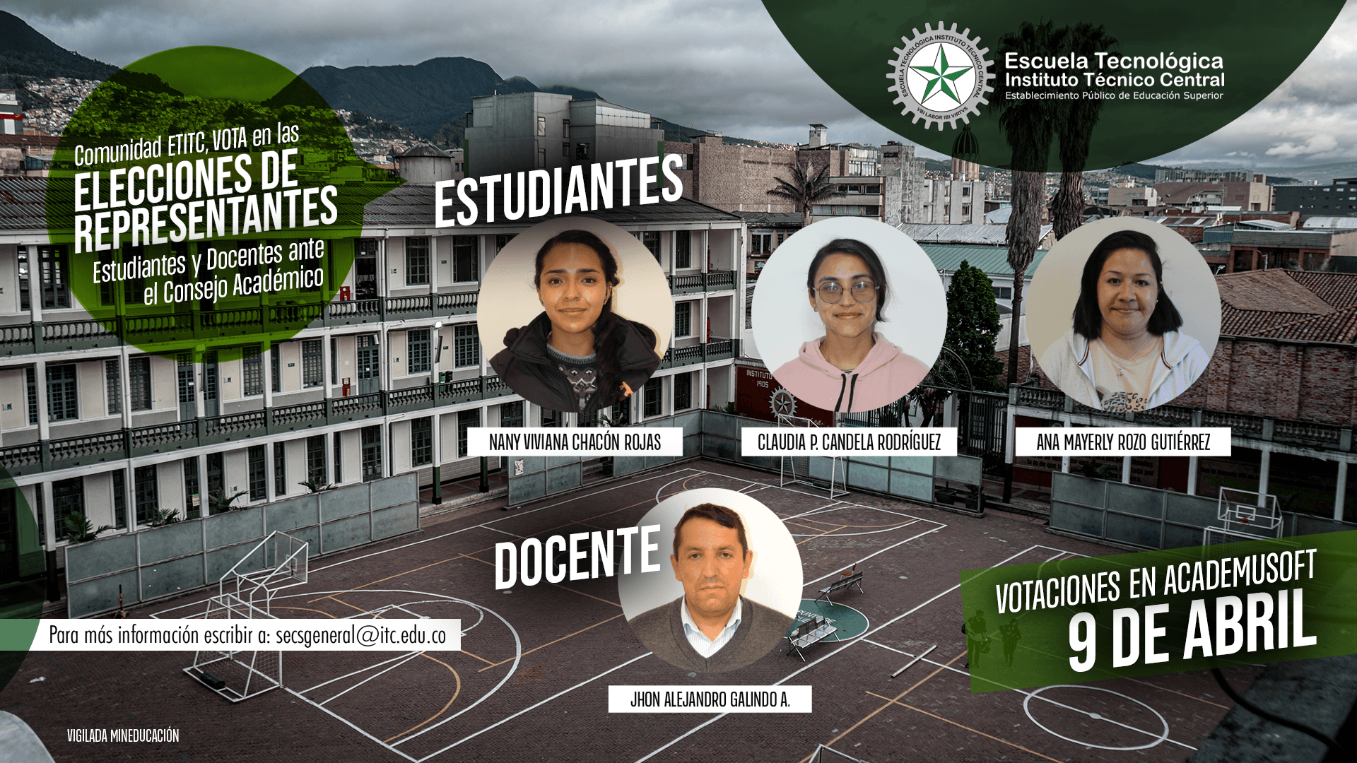 Candidatos Consejo Académico