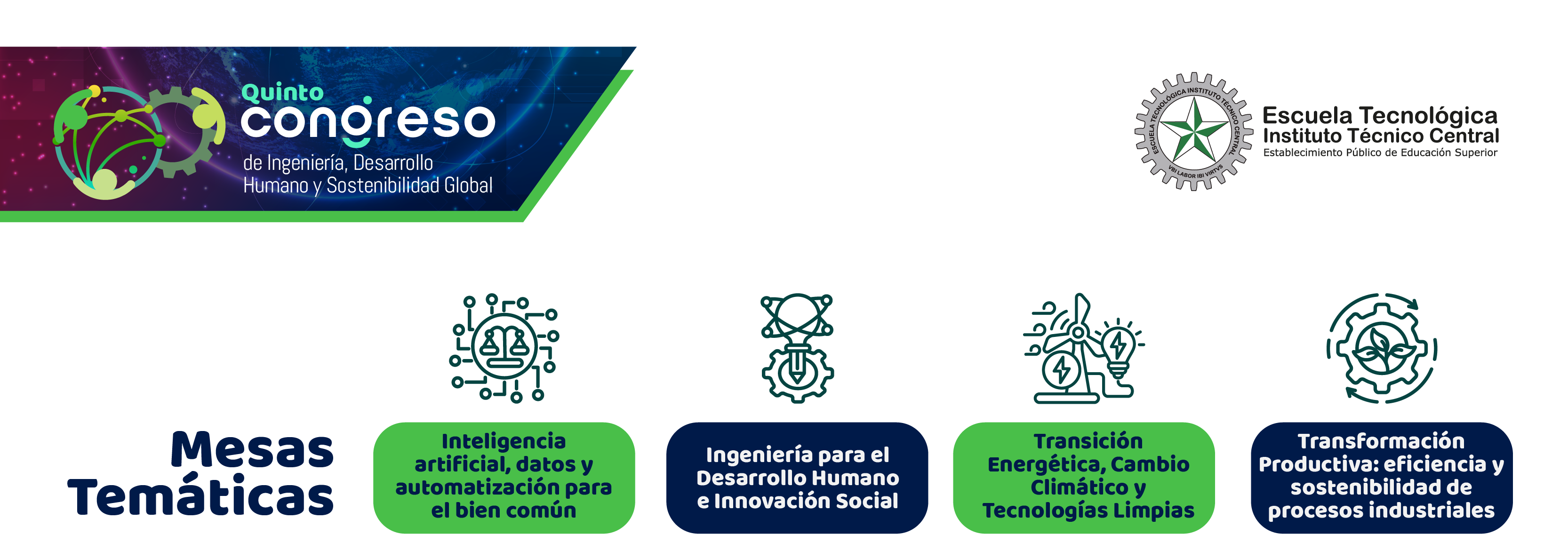 Mesas temáticas