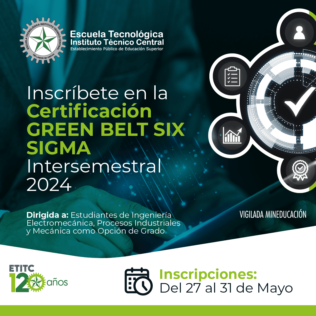 Certificación Lean Green Belt Six Sigma